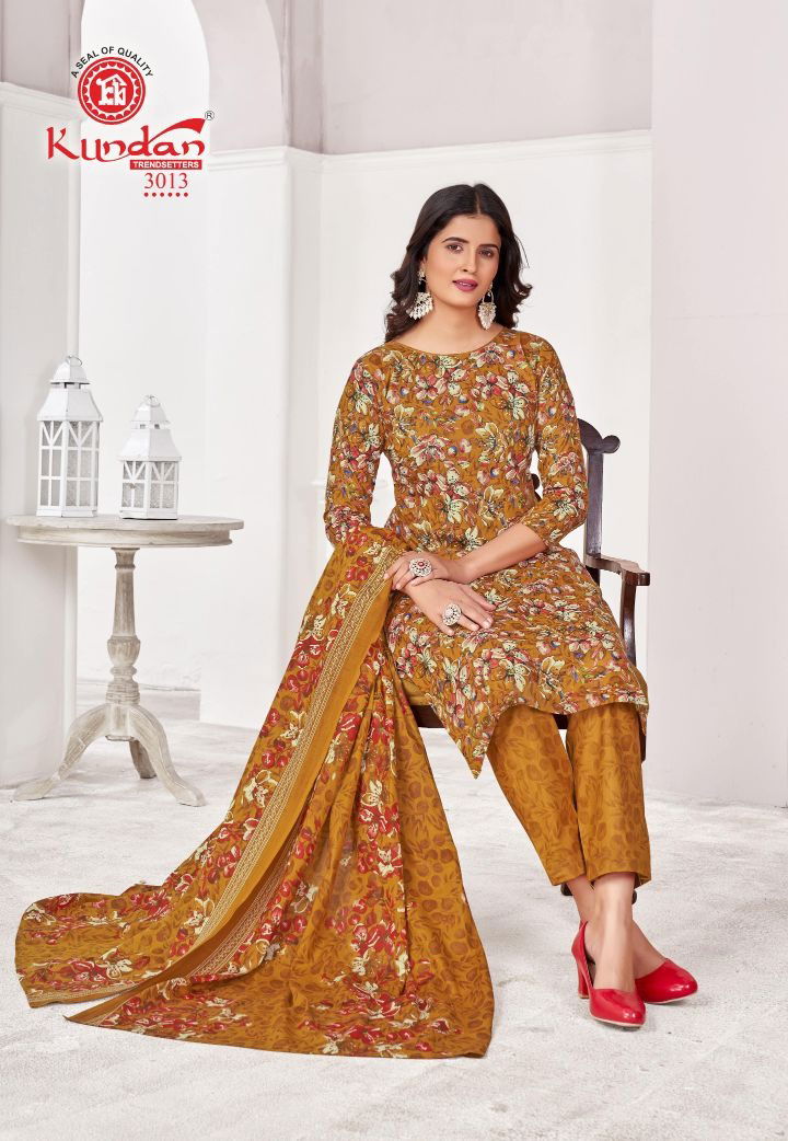 Paridhi Vol 3 By Kundan Printed Cotton Dress Material Suppliers In India